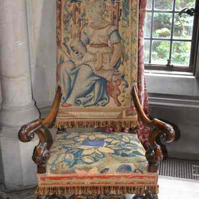 French Walnut Armchair