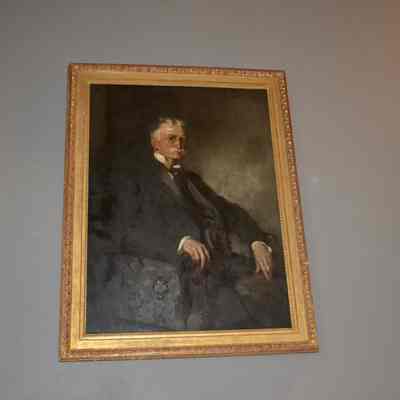 Frame for portrait of H. H. Rogers
