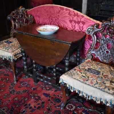 Chair Coverings from tablecloth