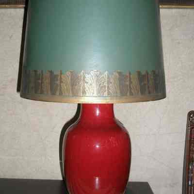 Lamp, Sang-De-Boeuf