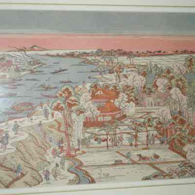 Landscape at Mimeguri
