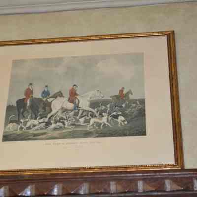 Print, Sporting Hunt Scene