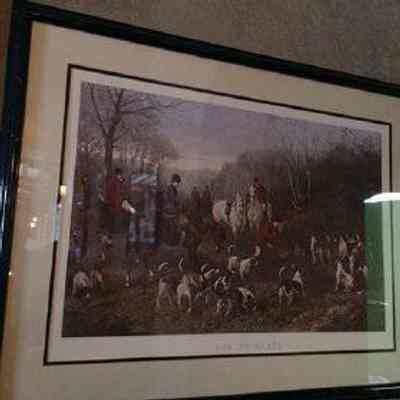 Fox Hunt Print