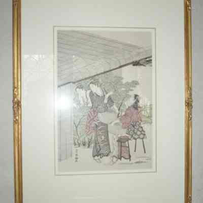 Frame For Japanese Woodblock Print