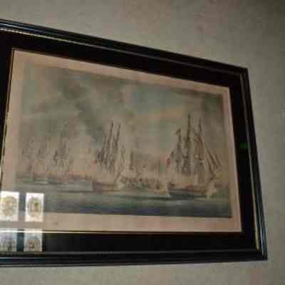 "Victory of Trafalgar in the Van"