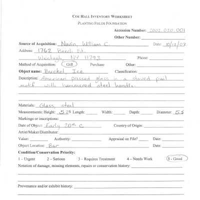 previous inventory worksheet (2 - bucket)