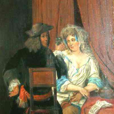 Cavalier and Lady in an Interior
