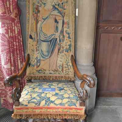 French Walnut Armchair