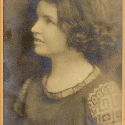Coe_Natalie_011: Portrait of young Natalie Coe