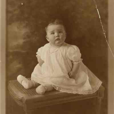 Coe_Natalie_048: Baby portrait of Natalie Coe