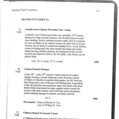 From physical object file, uploaded 8/2024