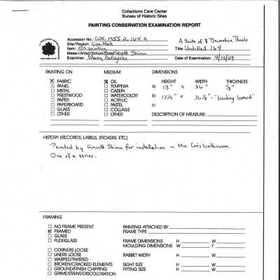 conservation exam report (2)