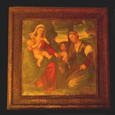 The Virgin and Saint Catherine