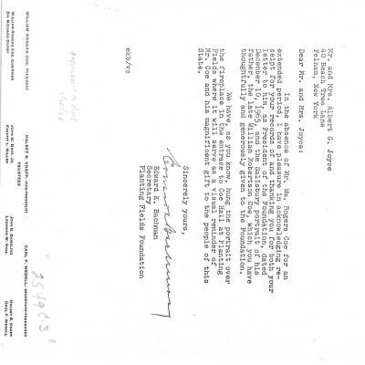 letters of correspondence