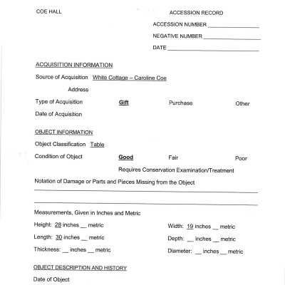 acquisition info