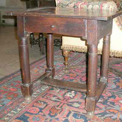 Table, Frieze Drawer