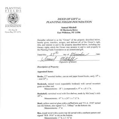deed of gift