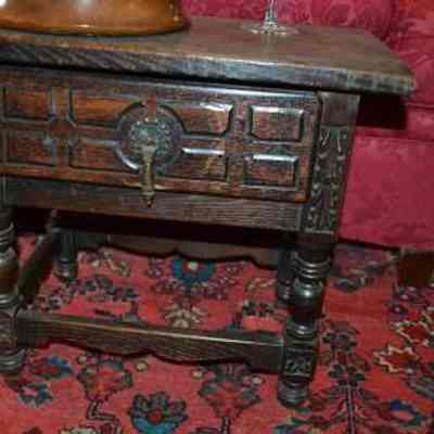 Stool with Drawer