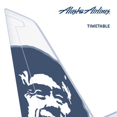 Alaska Air Timetable 2012-04-27
