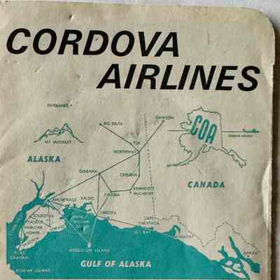 Cordova Airlines Ticket Jacket