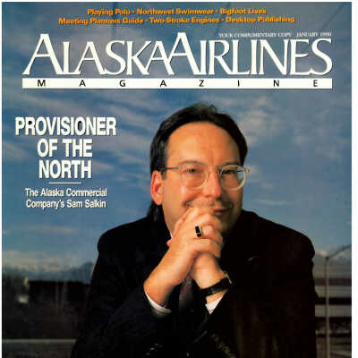 Alaska Airlines Magazine: January 1990