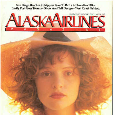 Alaska Airlines Magazine: April 1987