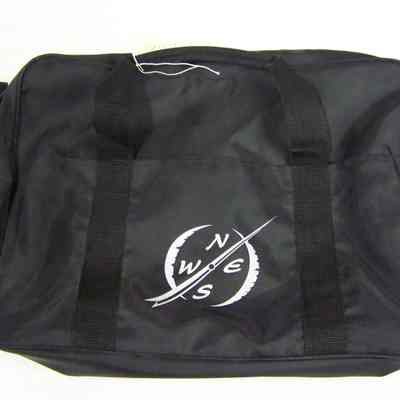 NWSE Black Bag with White Print