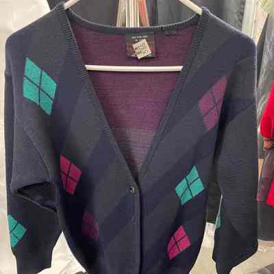 Argyle sweater