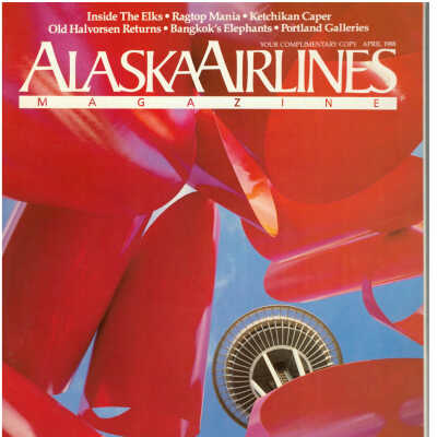 Alaska Airlines Magazine: April 1988