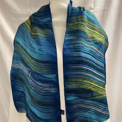 Flight Attendant designed scarf