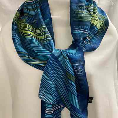 Flight Attendant designed scarf