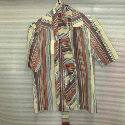 Flight Attendant Striped uniform shirt