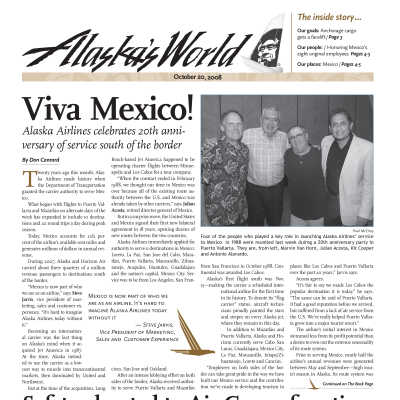 Alaska's World Newsletter: October 20, 2008