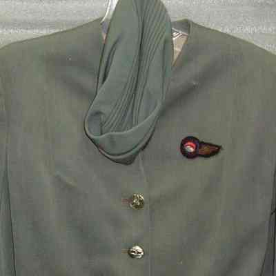 Flight Attendant Grey Uniform