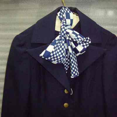 Flight Attendant Uniform Dark Blue