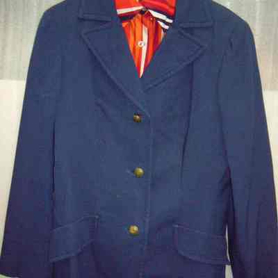 Flight Attendant Jacket and Blouse