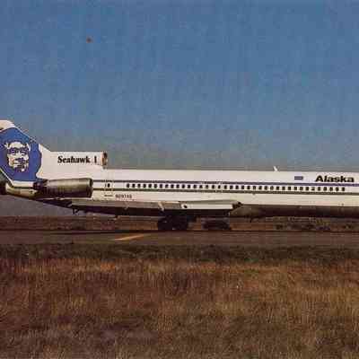 Postcard: Alaska Airlines "Seahawk 1"