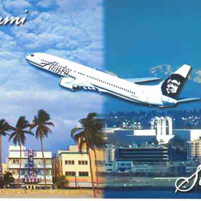 Postcard: Alaska Seattle to Miami