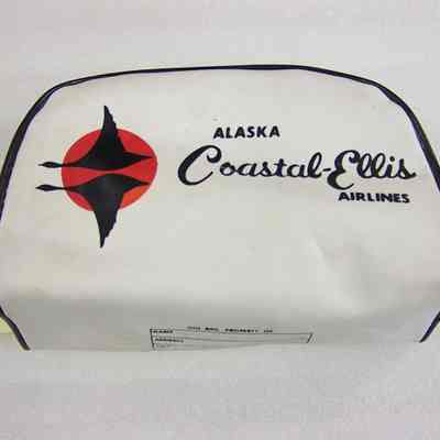 Alaska Coastal-Ellis Airline: White with blue lettering and trim
