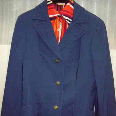Flight Attendant Navy Blue Jacket