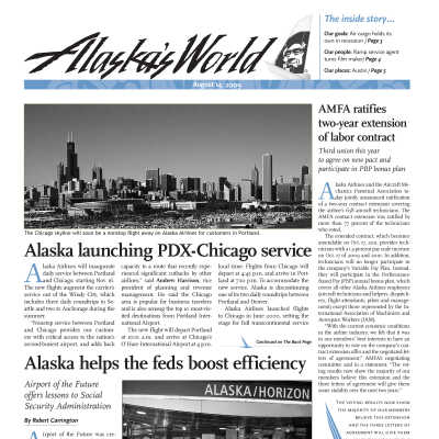 Alaska's World Newsletter: August 14, 2009