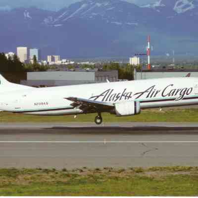 Postcard: Alaska Airlines "Air Cargo"