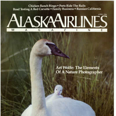 Alaska Airlines Magazine: April 1986