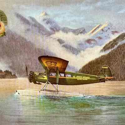 Al Jones Airways Postcard