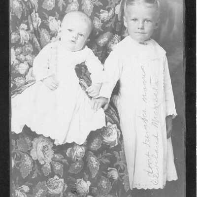 Unidentified Photo of two children