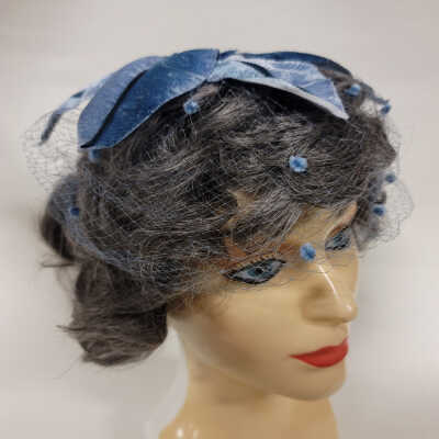Blue Flower Hat