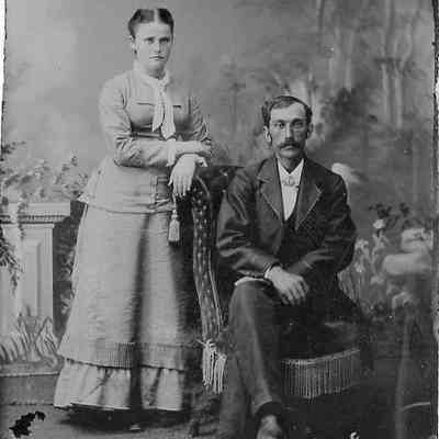 Photo of unidentified Man and Woman