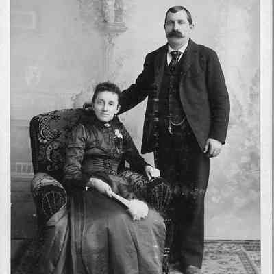 Photo of Unidentified Man and Woman