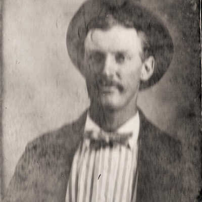 Portrait Unidentified Man in Hat