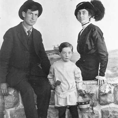 George Brown, Oscar Holter, Mattie Brown
